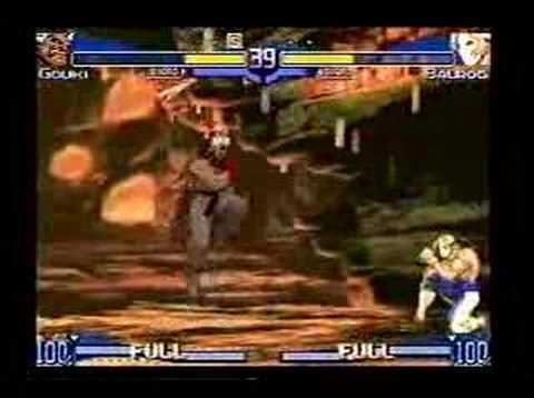 SFA3- Akuma/Akuma vs (X-ISM) Dhalsim/Vega a-cho.com match