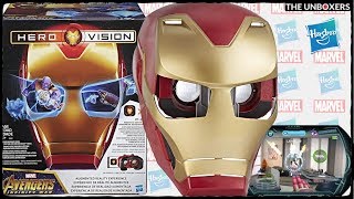 Avengers Infinity War Hero Vision Iron Man AR Helmet screenshot 5