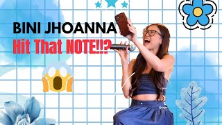 Bini Jhoanna Sings Bang Bang 😱❗❗