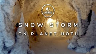 8 Hours of Blizzard Sounds for sleep with Howling Winds | Star Wars Battlefront | Snow Sounds