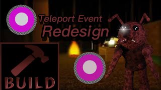 Teleport Event Redesign!🪼| Build Mode Tips and Tricks