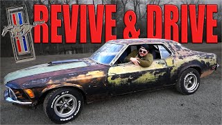1970 Ford Mustang Grande Coupe REVIVE & DRIVE + Burnouts