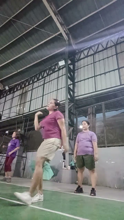 Zumba fitness purple on top part 3@Michelle-h8o9o