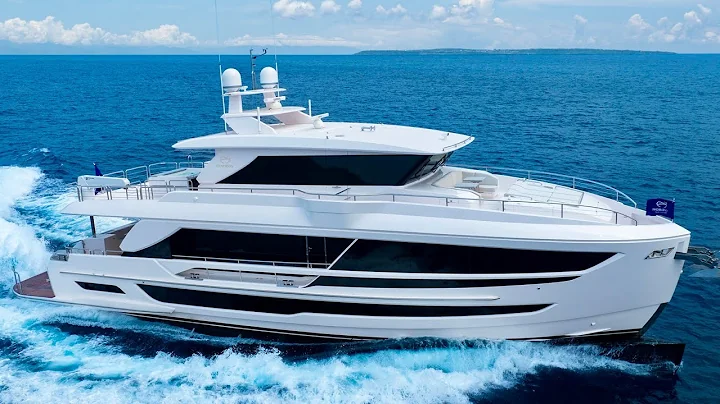 $9.5 Million Yacht Tour : Horizon FD80