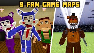 9 FNAF Fan Game maps for Minecraft PE / BE screenshot 4