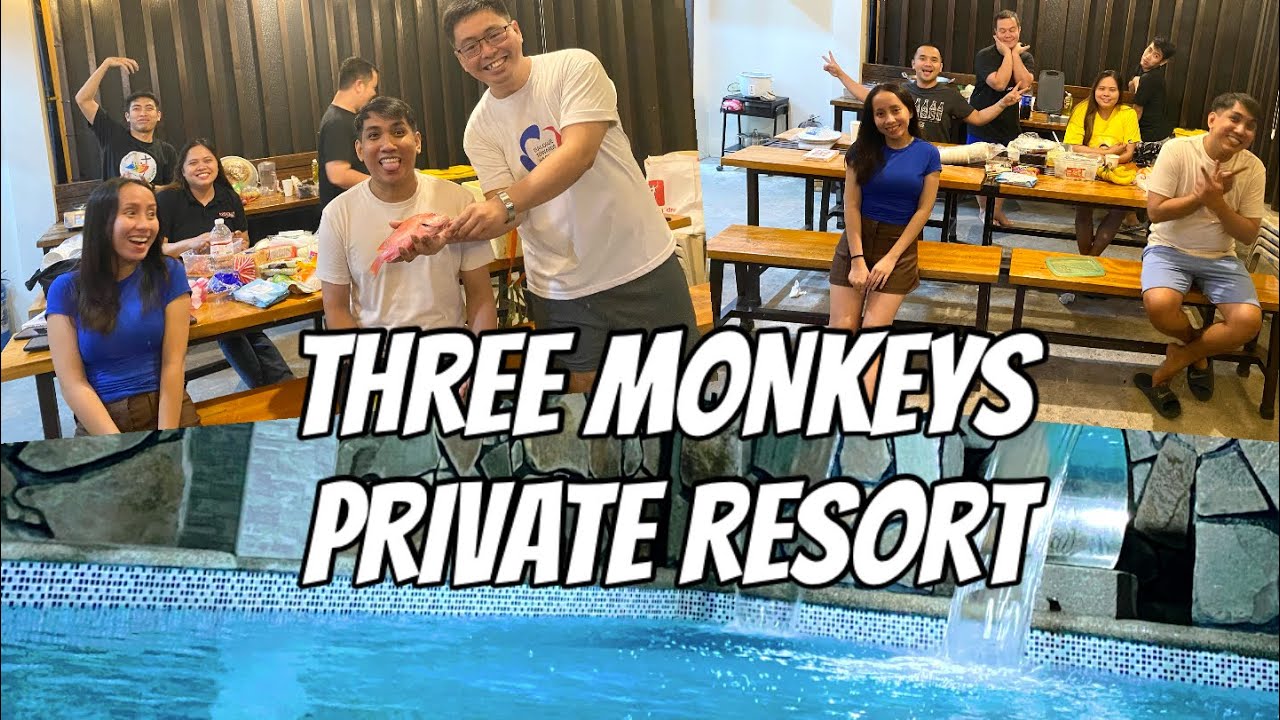 Indoor pool resort in Quezon City  | Walk Tour 2025 | Three Monkeys Private Resort