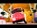Buster changes color  red buster  bus anime  fun kids show