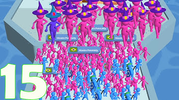 Join Clash 3D: 9999 Army Fighting with Magic Boss Gameplay Walkthrough Part - 15 New levels 462 -467