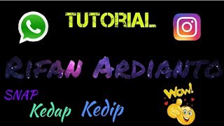 Cara Membuat Vidio Tulisan Kelap-Kelip Untuk Membuat Status WA,FB dan IG (Mudah Coyy)