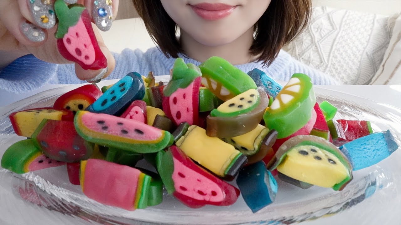 【咀嚼音】はがして食べる新種のリコリスが心を揺さぶってくるwwwww【ASMR/EATINGSOUNDS】