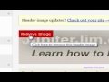 Thesis Tutorial: Upload  Banner to Header Section WordPress Blog using Thesis Theme 1.8