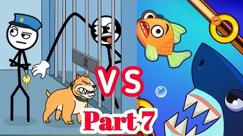 Save the fish vs Thief Puzzle - All Levels - Full Gameplay Walkthrough - Part 7