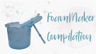 Foam Maker ☁️ Compilation / 5 Satisfying Short Videos🤍💫| TheArtOfFoam