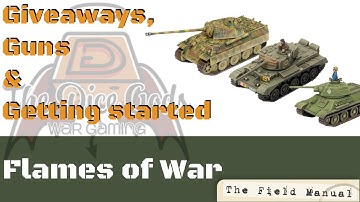 The Spring Offensive – Giveaways, guns and getting started with Flames of War