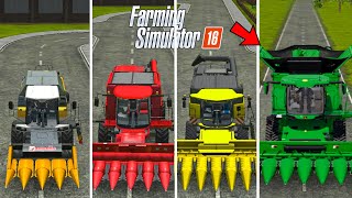 All Harvester & Corn Harvesting In Fs16 | Fs16 Multiplayer | Timelapse |