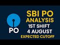 Exam sbi po analysis