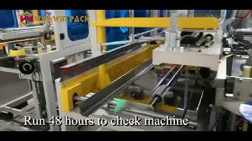 WIN-WIN PACK Fatigue test for carton erector/Horizontal case erector/high speed carton erector