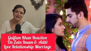 Gulfam Khan Reaction On Working With Zain Imam & Aditi Rathore Marriage , Avneet Kaur & Siddharth