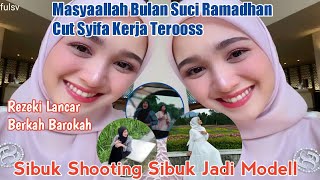 Bulan Suci Ramadhan Cut Syifa Sibuk Shooting Tajwid Cinta dan Sibuk Jadi Model Baju Muslim Lebaran
