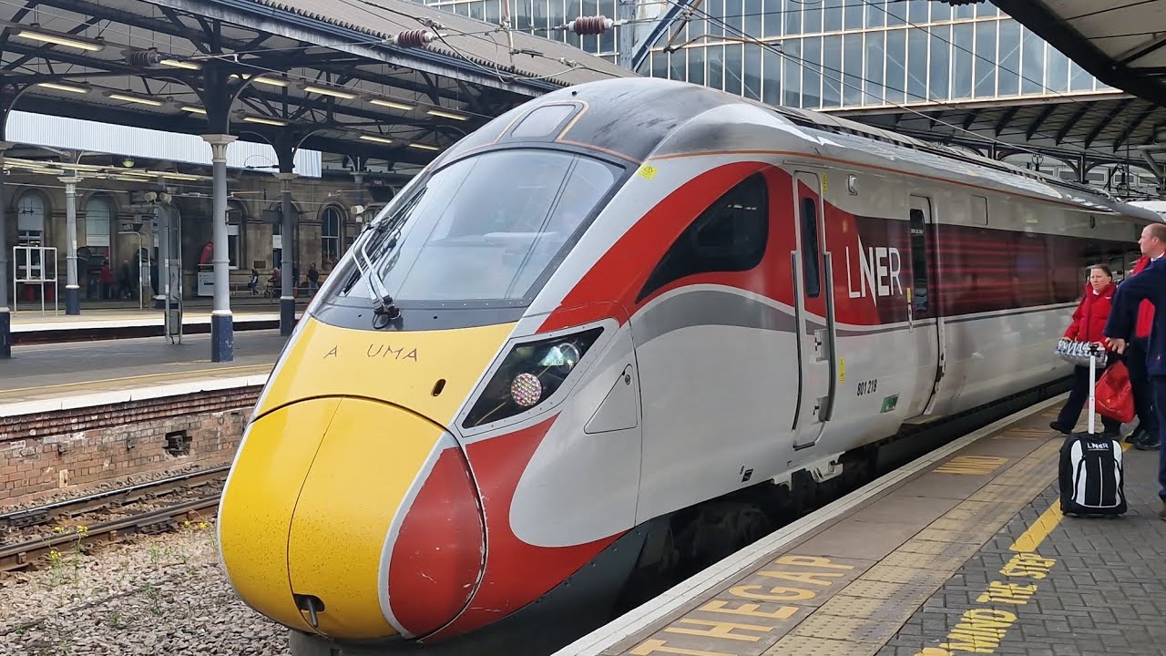 London North Eastern Railway | Class 801 801218 | Arrives at Newcastle ...