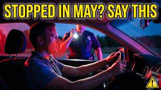 The safest legal way to answer What were you doing tonight during May traffic stops