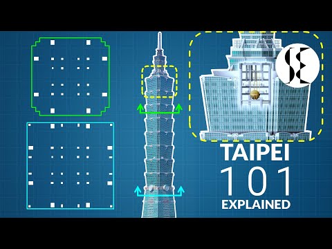 Taipei 101 - Structural Engineering Explained