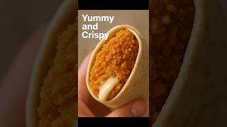 Would You Eat This Chicken Roll? 😋#asmr #food #viral #eating #beautifulgirl #youtubeshorts#usashorts