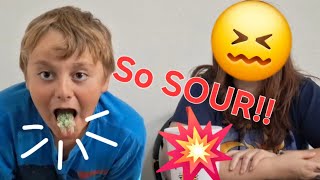 Taste Testing Sour Candy from Five Below! 🍬