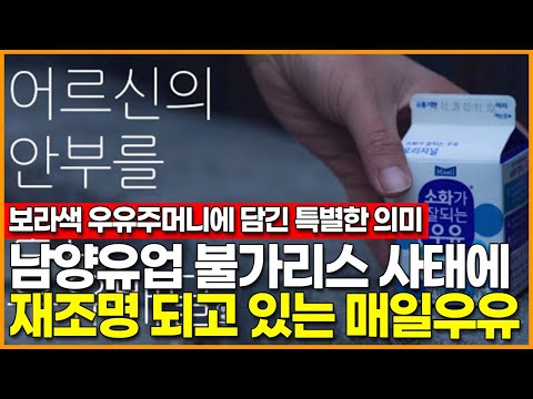 남양유업 불가리스 사태에 재조명 되고 있는 매일우유
