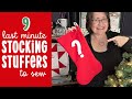 🎄 Last Minute Stocking Stuffers to Sew