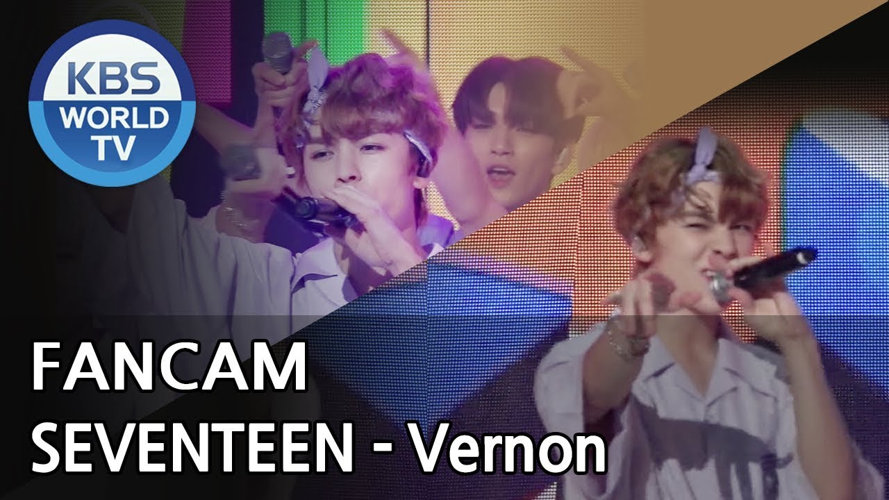 [FOCUSED] SEVENTEEN's Vernon - Oh My! [Music Bank / 2018.08.03]
