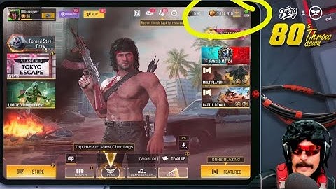 DrDisrespect have 1,000,000 cp in COD Mobile