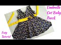 Umbrella Cut Baby Frock Cutting and Stitching|Baby Frock Cutting and Stitching