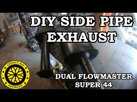 DIY Side Pipe Exhaust II Legacy 4x4 and Off-Road