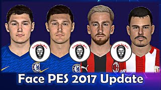 PES 2017 | Update New Face by Pribadie PES MODS | Christensen | Alexis Saelemaekers | Dani Garcia