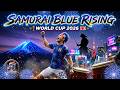 Samurai Blue Rising | Japan Official World Cup 2026 Anthem | Epic J Rock Stadium Song