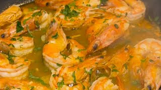 Gamberi Allarancia In Padella