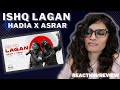 ISHQ LAGAN (ASRAR X HADIA HASHMI) REACTION/ REVIEW! | Ajani Records Season 2