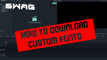 How to add Custom Fonts to Wondershare Filmora..
