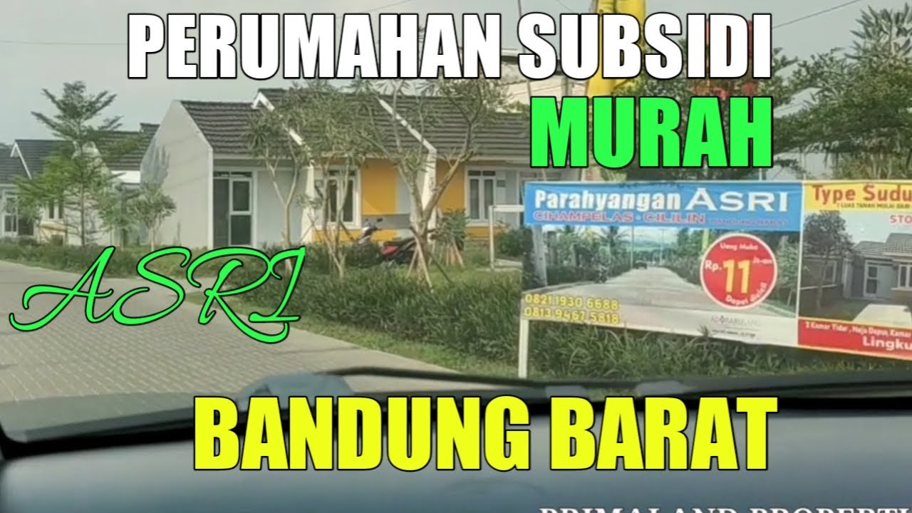 PARAHYANGAN ASRI Perumahan Subsidi Bandung Barat dan Cimahi Cihampelas