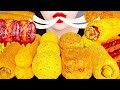 ASMR FRIED CHICKEN, CHEESE BALLS, CORN DOGS 뿌링클 닭다리, 치즈볼, 뿌링클 사이드 메뉴 소떡소떡 먹방 EATING SOUNDS MUKBANG