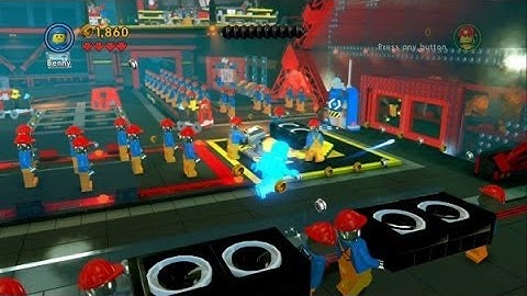 The LEGO Movie Videogame - Put the Thing on the Thing 100% Guide (Gold Instruction Pages/Pants)