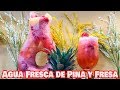 Agua fresca de pina y fresa