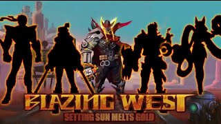 BLAZING WEST SQUAD NEW MEMBERS WITH 2 MARKSMAN IN MOBILE LEGENDS screenshot 4