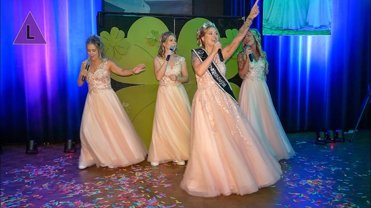 Carnavalskriebels bij het uitroepen van de Wienkeuningin VV de Veldjmuus