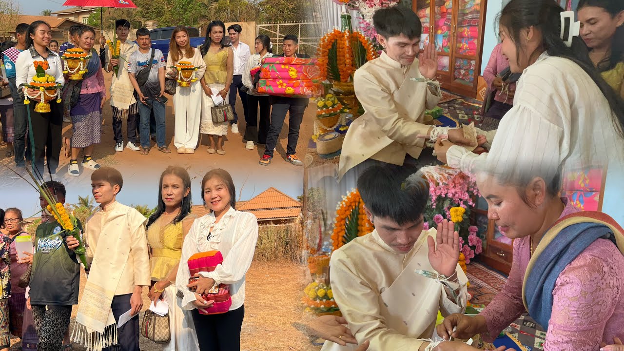 ขบวนแหเขยมาแล้ว/ผูกแขนเจ้าบ่าวเจ้าสาว