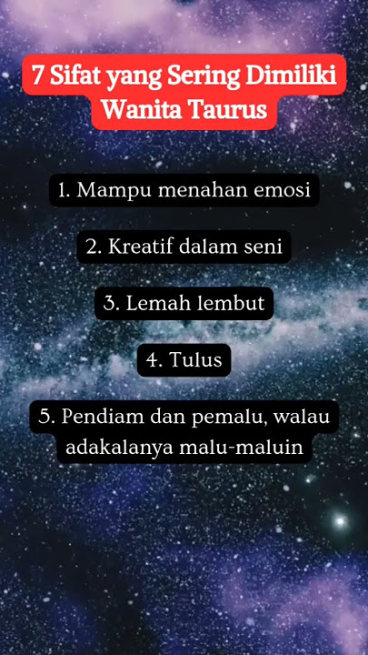 7 Sifat yang Sering Dimiliki Wanita Taurus #shorts #taurus #zodiac