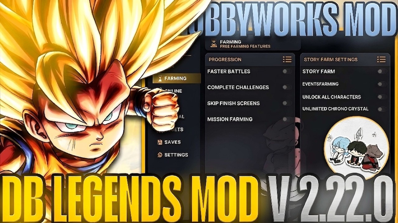 Lobbyworks Lobbyworks Mod V 2.22.0 Dragon ball legends 🔥 - YouTube