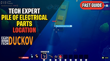 Waar je de stapel elektronische componenten kunt krijgen "Tech Expert" Escape From Duckov Snelle ...