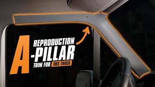 Ford OBS Bronco & Truck: Reproduction A-pillar Trim - Overview & Install